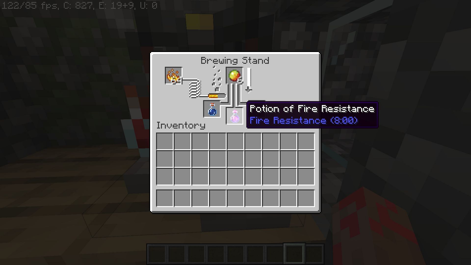 Potion of Fire Resistance (Image via Minecraft)