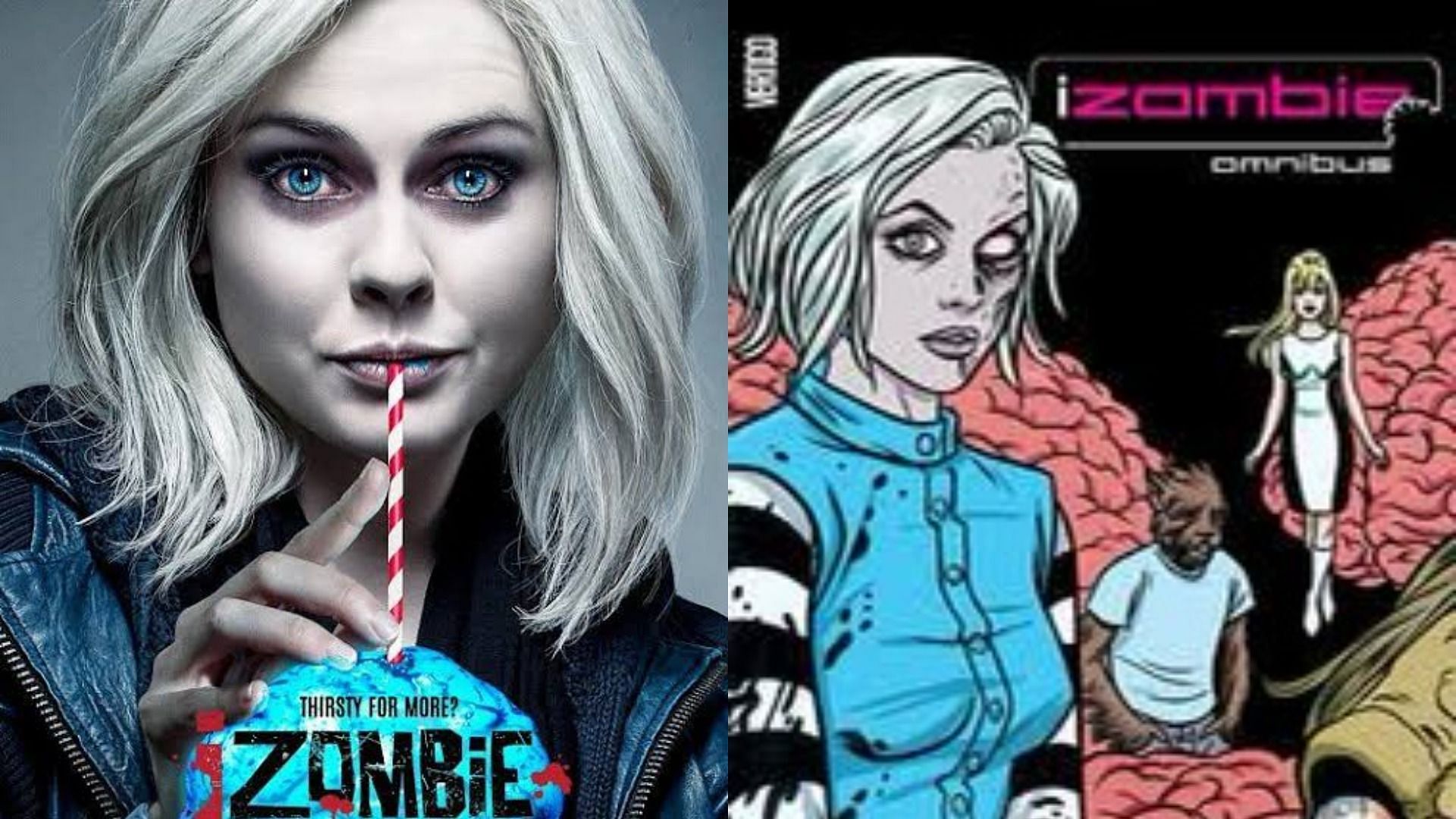 Exploring differences between iZombie comic book and TV show (Image via CW Network/DC)