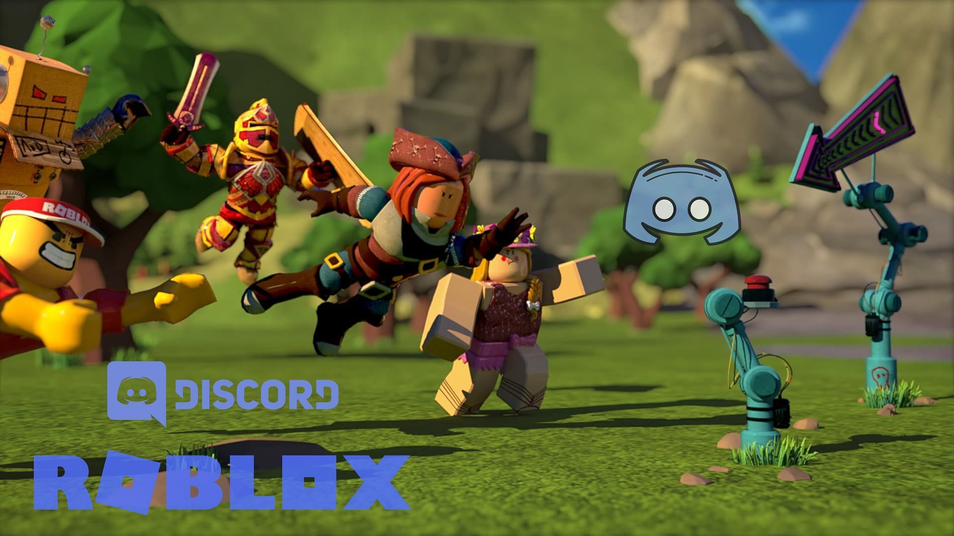 Top Discord servers to join (Image via Roblox and Discord Inc.)