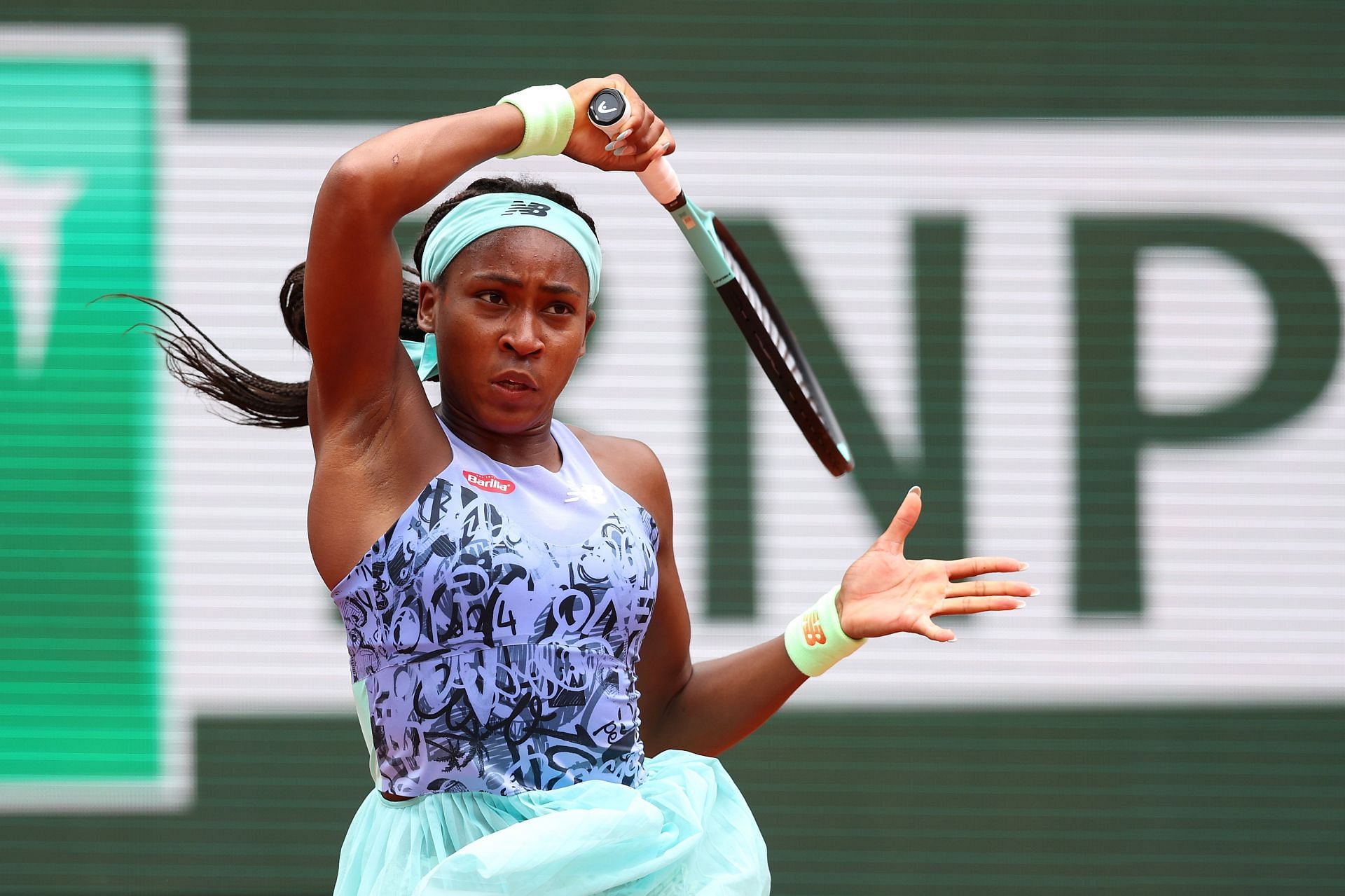 Coco Gauff faces Sloane Stephens in the quarterfinals of the French Open