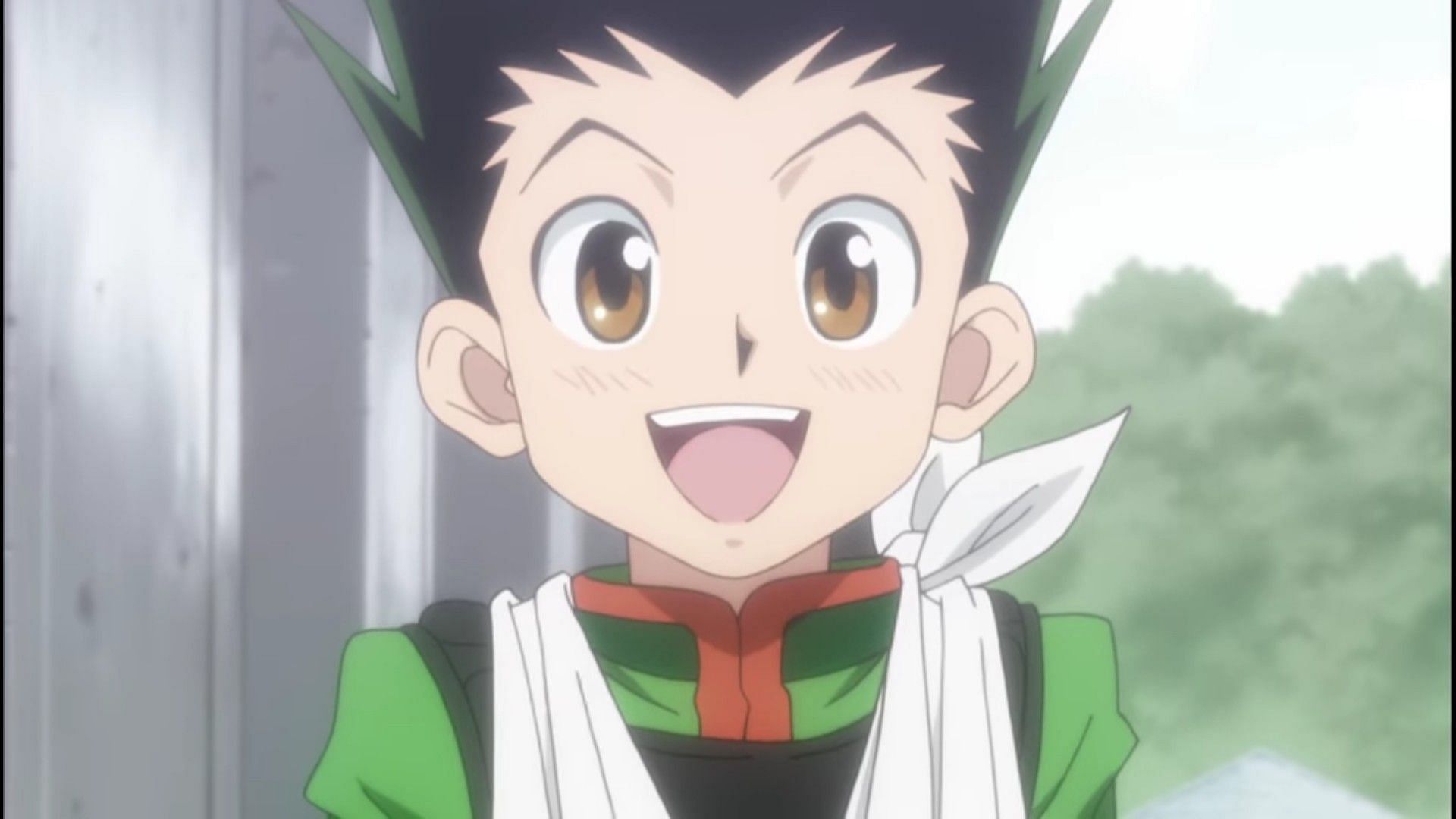 Many Hunter X Hunter fans are just as happy as Gon to hear of the series&#039; return (Image via Madhouse Studios)