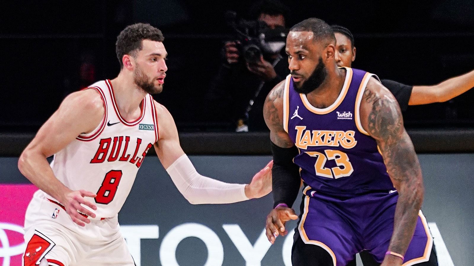 Zach LaVine would be an ideal fit for the LA Lakers if they can improbably sign him in the offseason. [Photo: NBA.com]