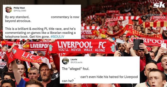 “Boring dinosaur”, “actually ruins the game” – Fans want legendary commentator to retire after ‘atrocious’ bias during Liverpool’s 2-1 win over Southampton