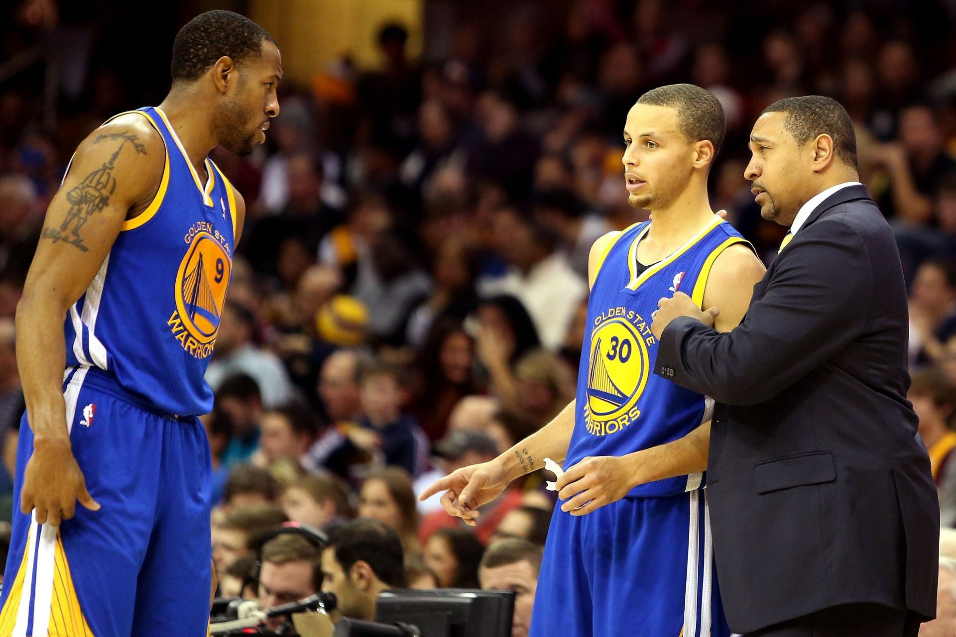 Andre Iguodala said that former Golden State Warriors head coach Mark Jackson played a big part in developing Steph Curry&#039;s unshakeable confidence. [Photo: New York Post]