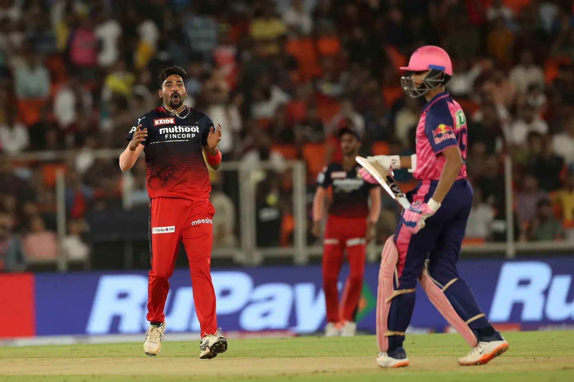 Mohammed Siraj conceded 31 runs in two overs. Pic: IPLT20.COM