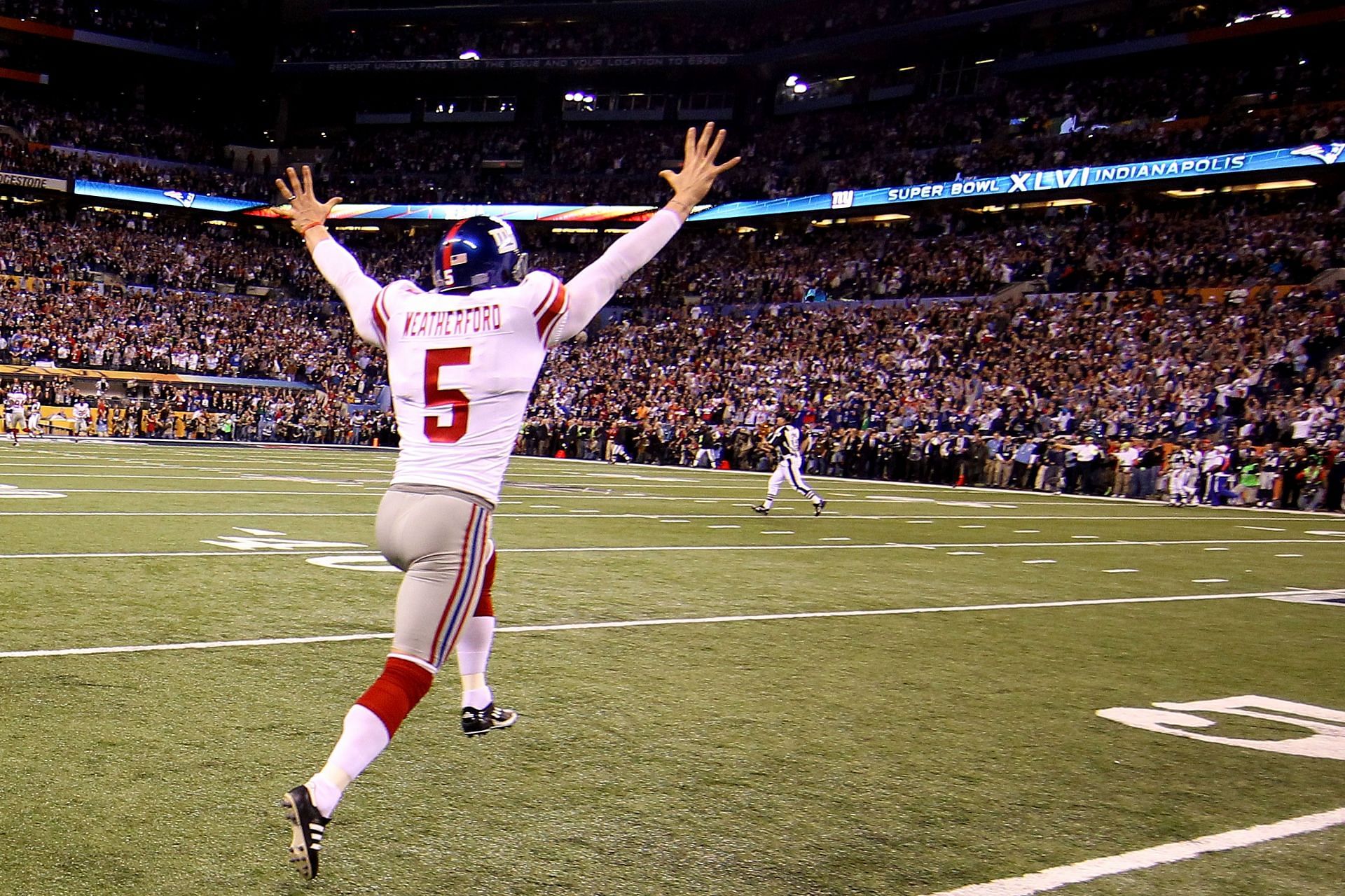 Super Bowl XLVI- Steve Weatherford