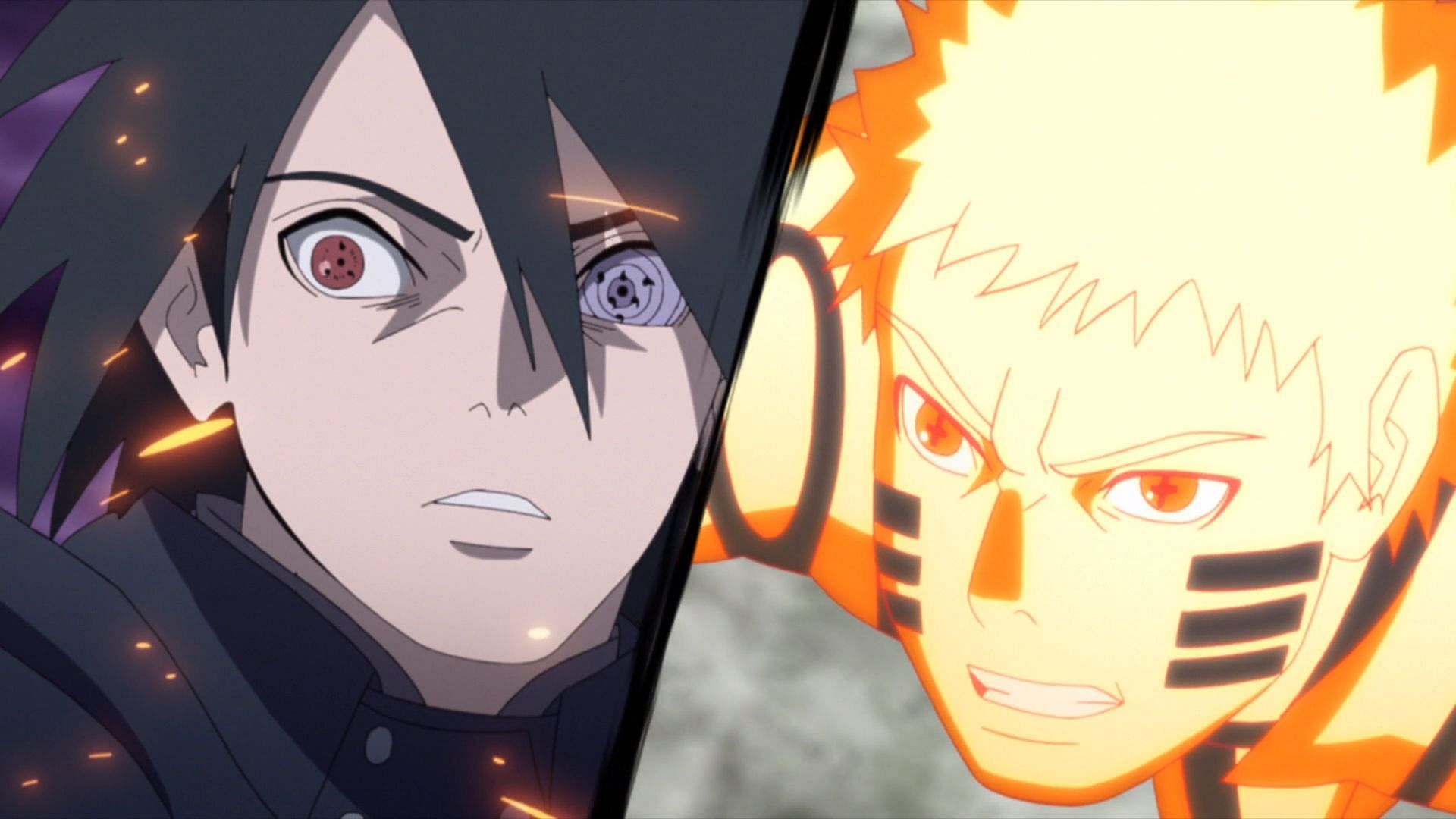 Naruto and Sasuke, circa Boruto (Image via Studio Pierrot)