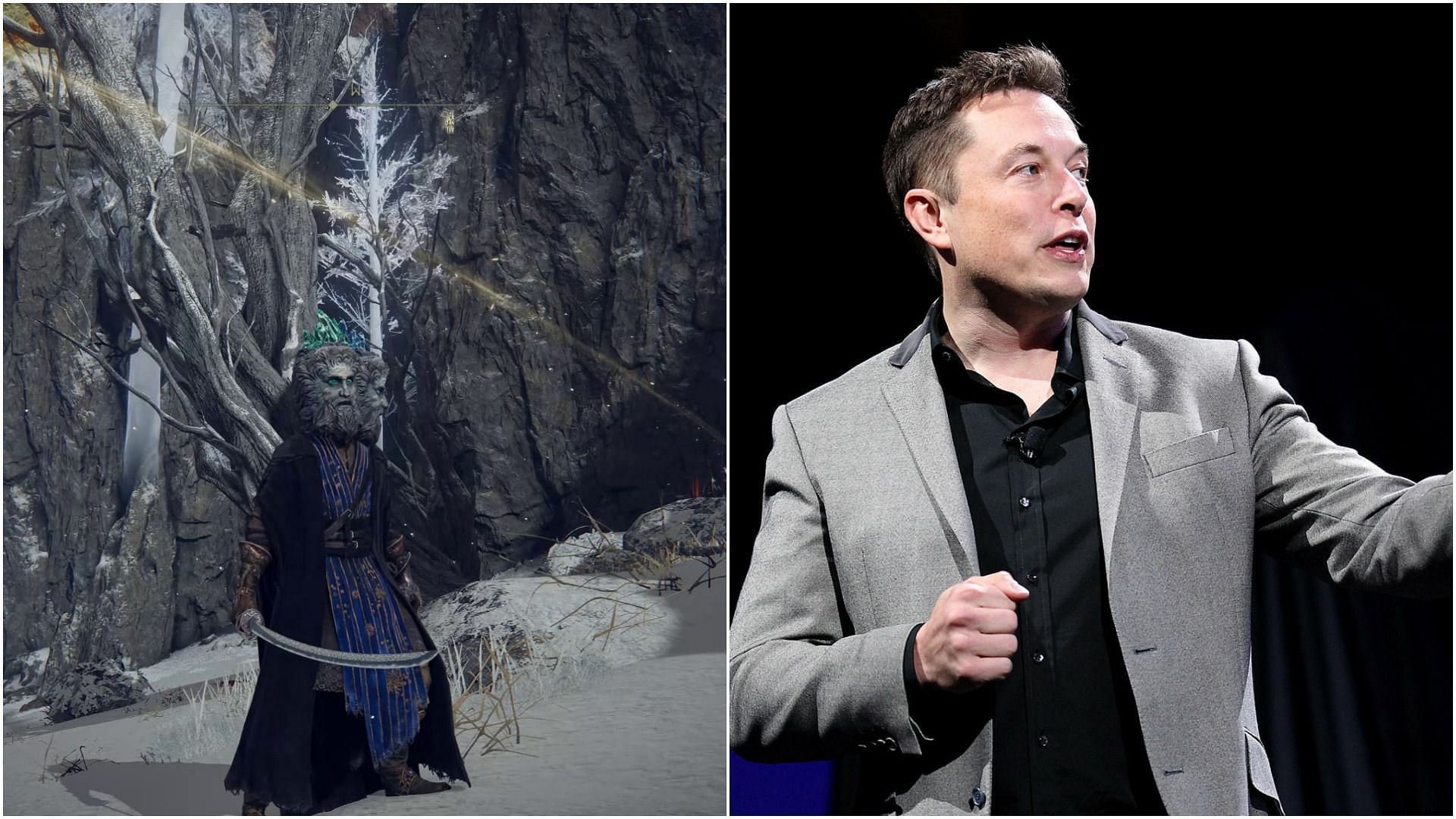 Elon Musk talks about his character build in Elden Ring (Image via Sportskeeda)