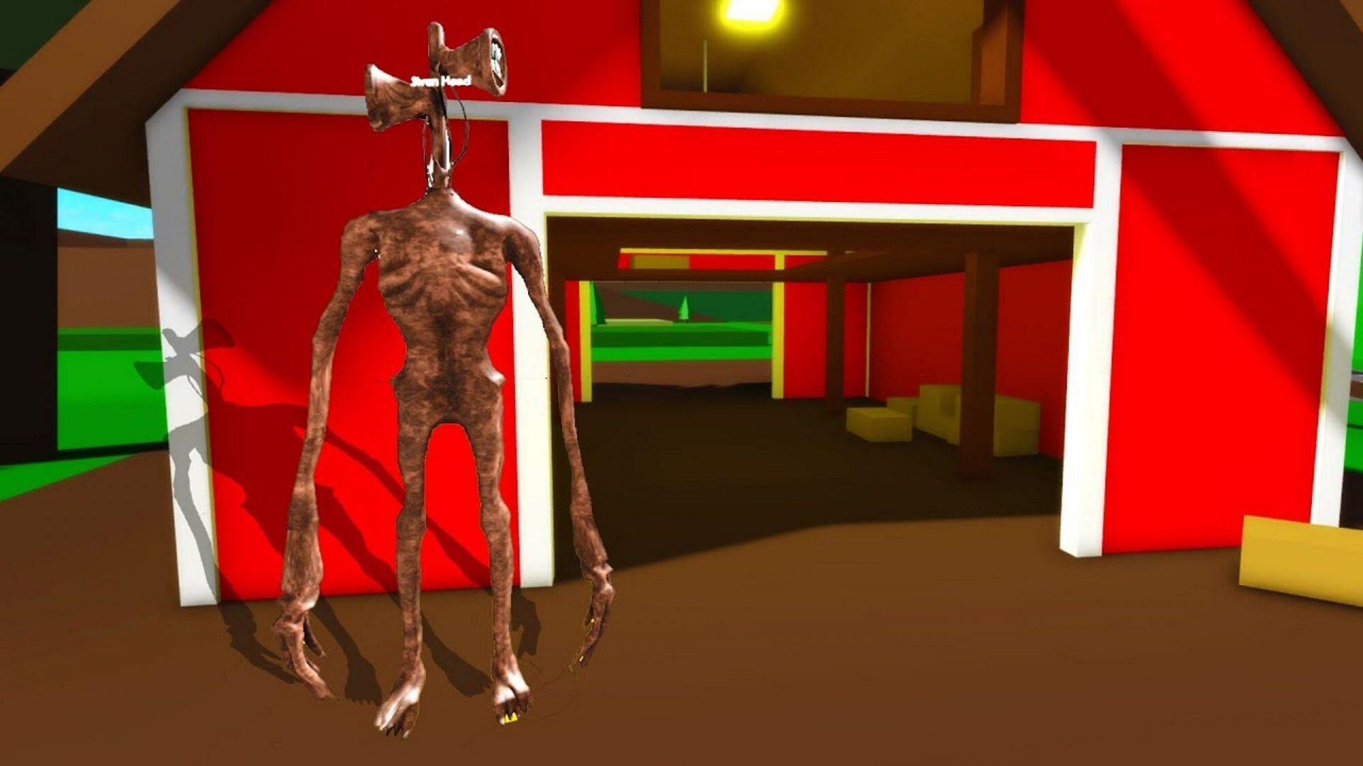 In Roblox Brookhaven RP, Siren Heads can haunt forever if gone too close to it (Image via YouTube)