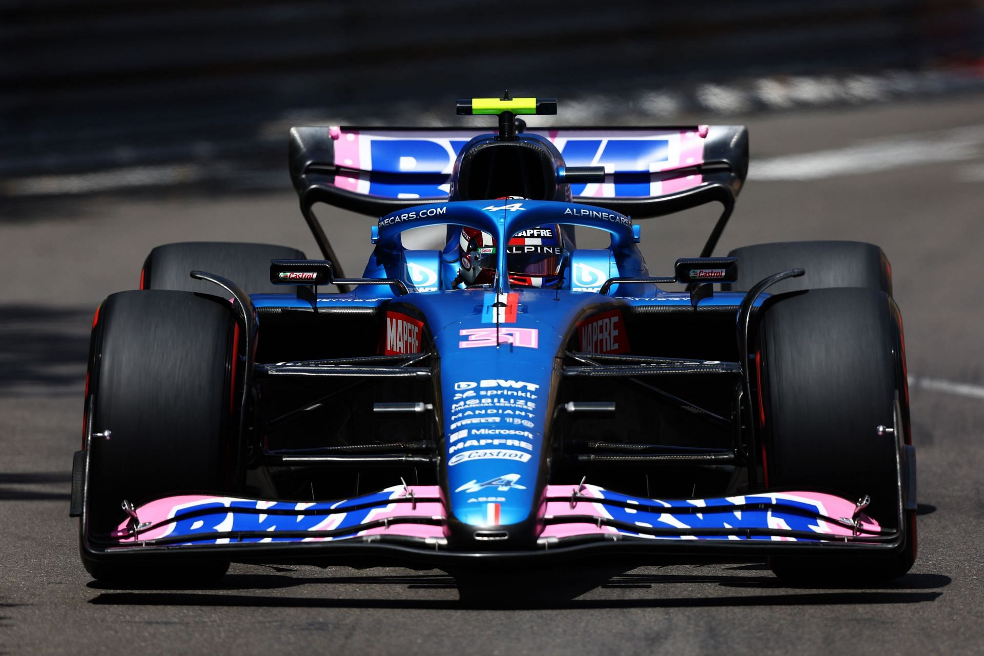 The Alpine driver was furious with the timing of the Red Flag