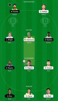 GLO vs SUS Dream11 Fantasy Suggestion #1