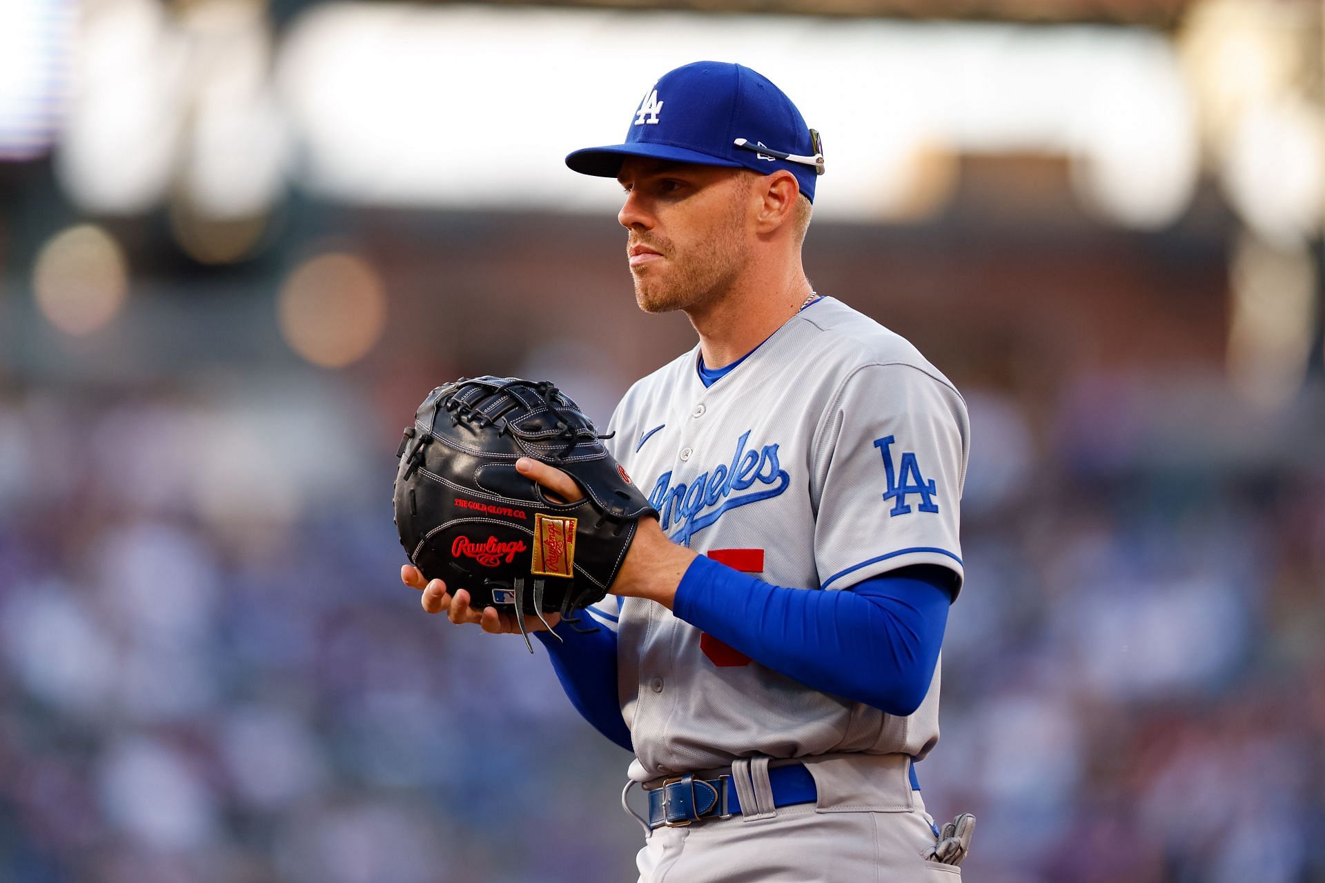 Los Angeles Dodgers first baseman Freddie Freeman