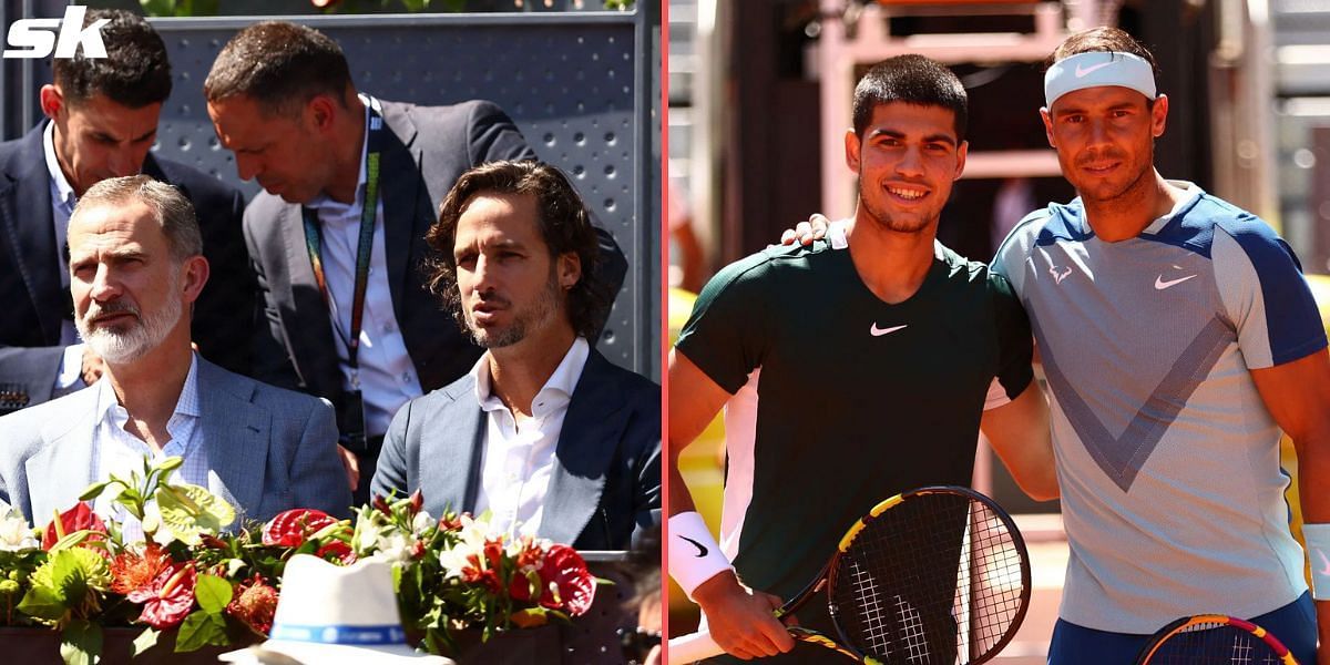A flock of celebrities gathered in Madrid to watch Carlos Alcaraz make history against Rafael Nadal
