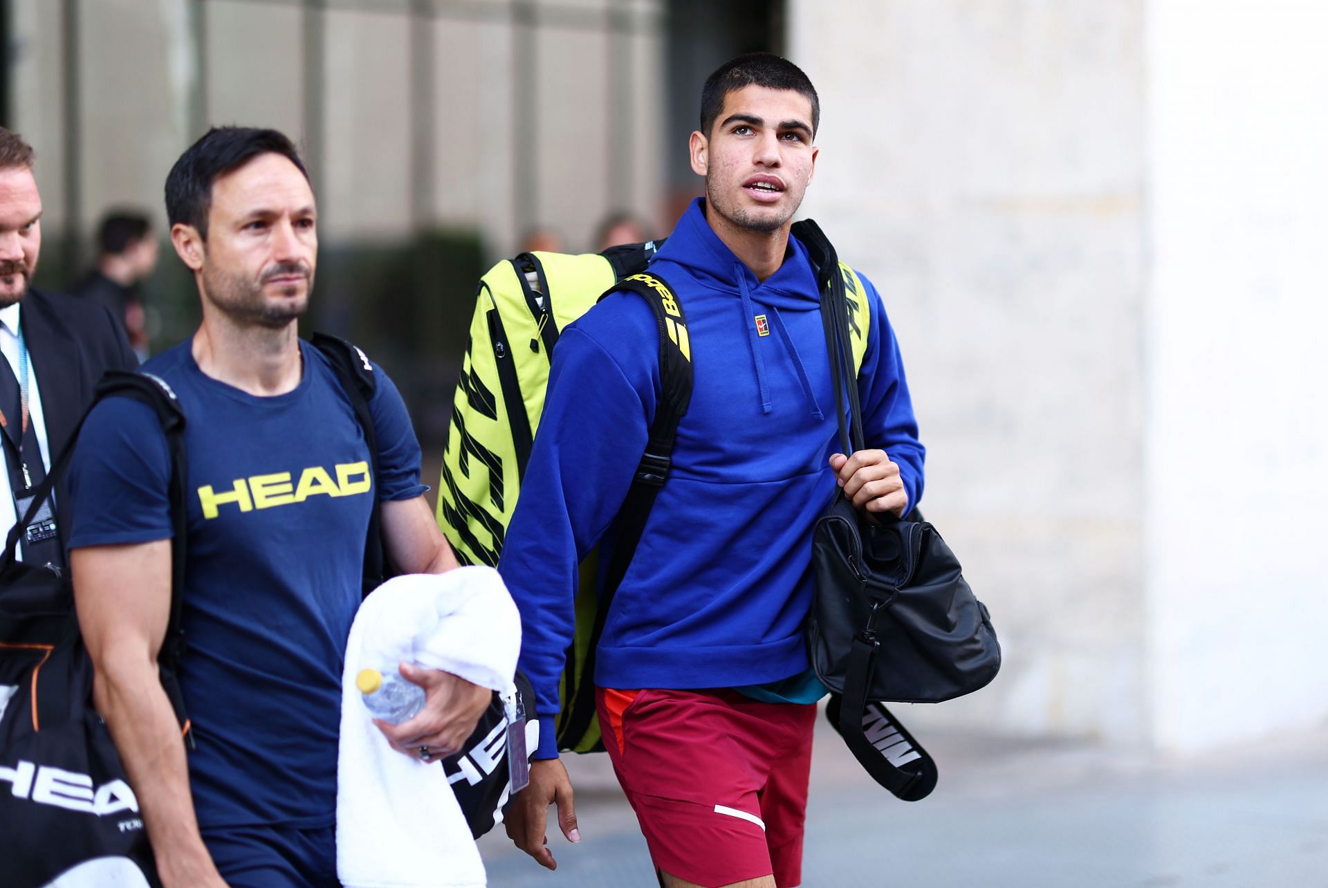 Carlos Alcaraz at the Madrid Open