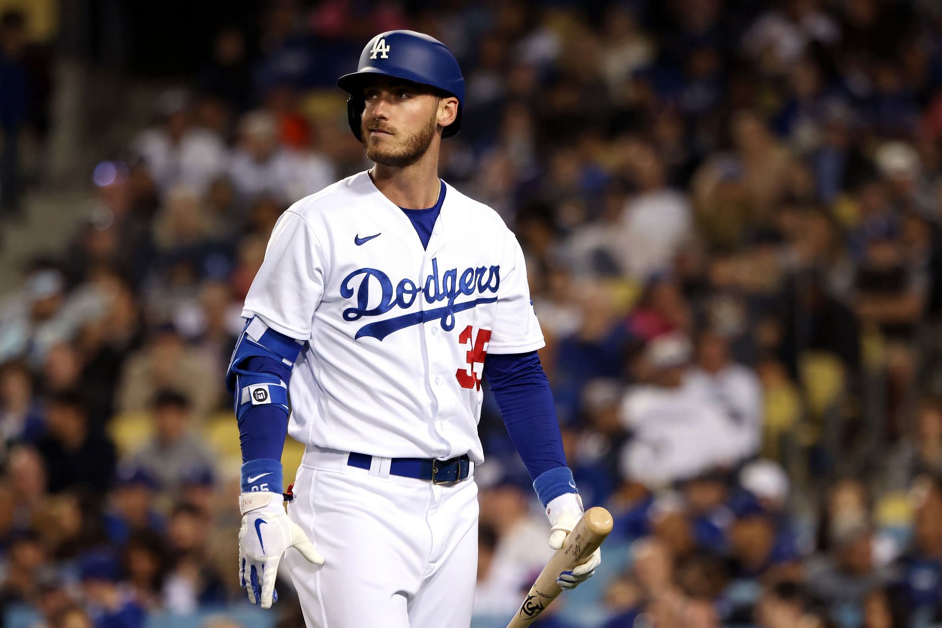 Cody Bellinger with the Los Angeles Dodgers