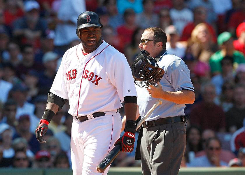 David Ortiz SMASHES the dugout phone and gets ejected! 