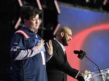 "That was a bad pick" - NFL fans still divided over Patriots' first-round selection of Cole Strange