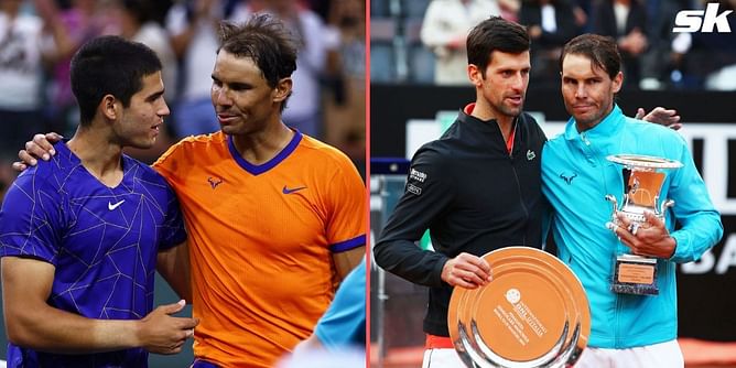 "Very difficult, but I just try to accept it and play with right attitude" - Rafael Nadal on possibly facing Carlos Alcaraz and Novak Djokovic in Madrid