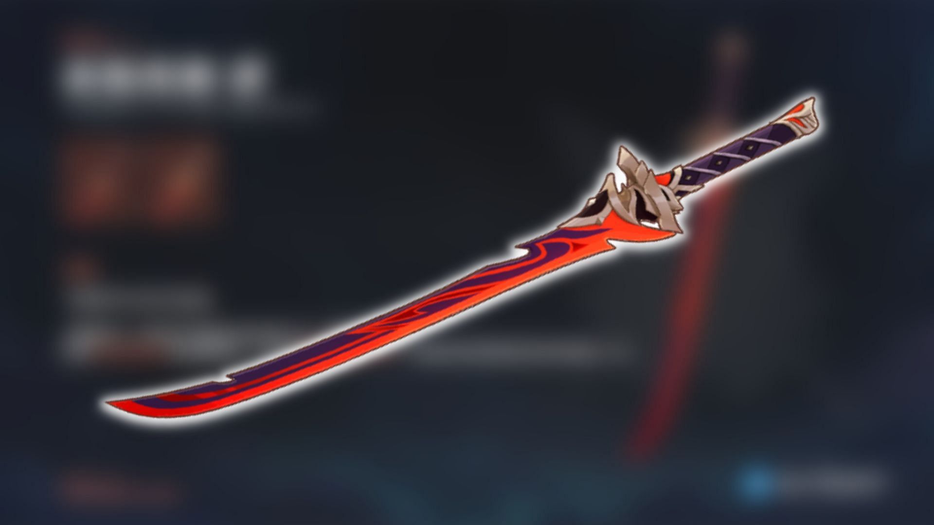 New sword arriving with Genshin Impact patch 2.8 (Image via Genshin Impact)