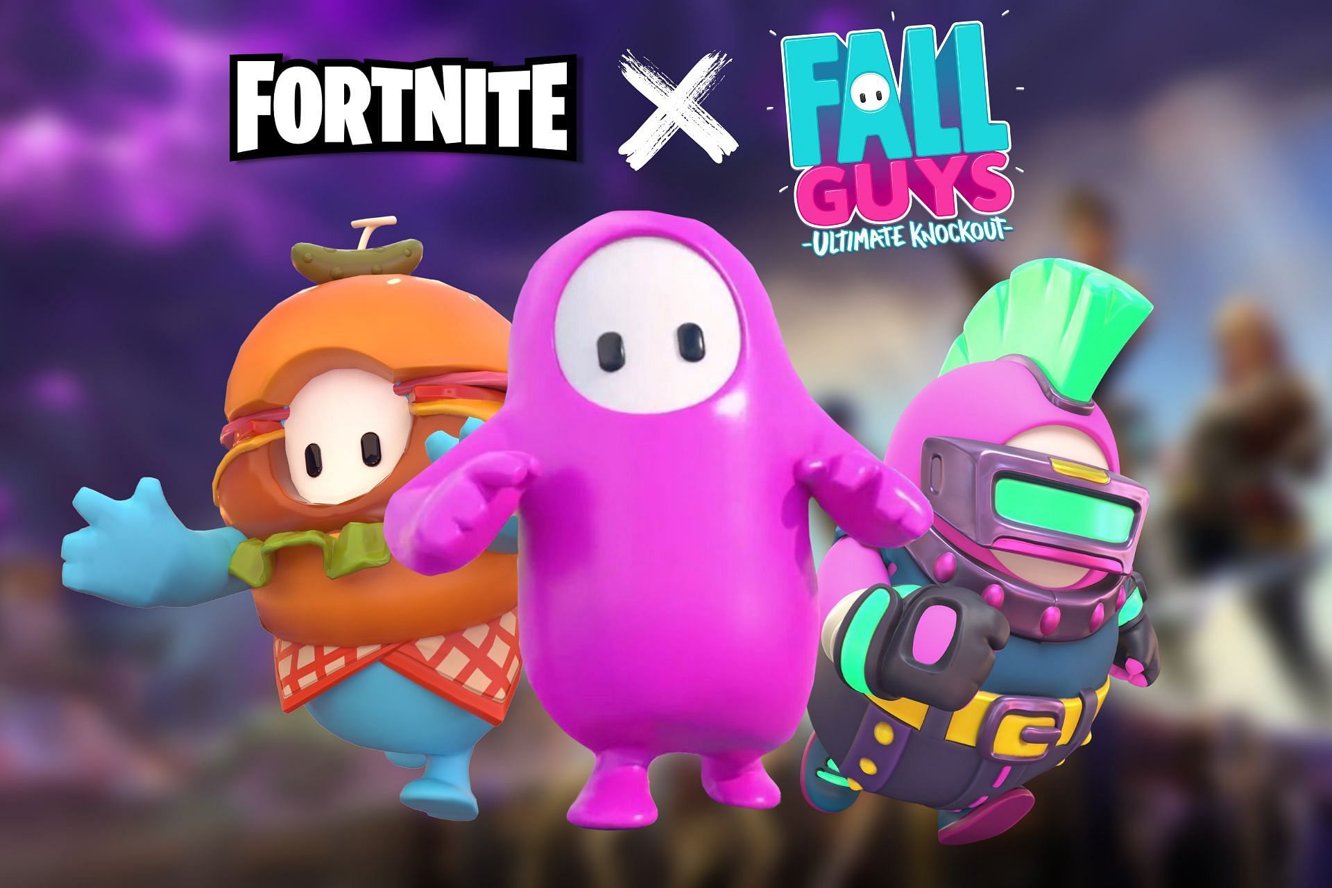 Fortnite x Fall Guys collaboration date leaked (Image via Sportskeeda)