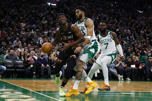 It's a clash of titans with Jimmy Butler and Jayson Tatum meeting in the conference finals.