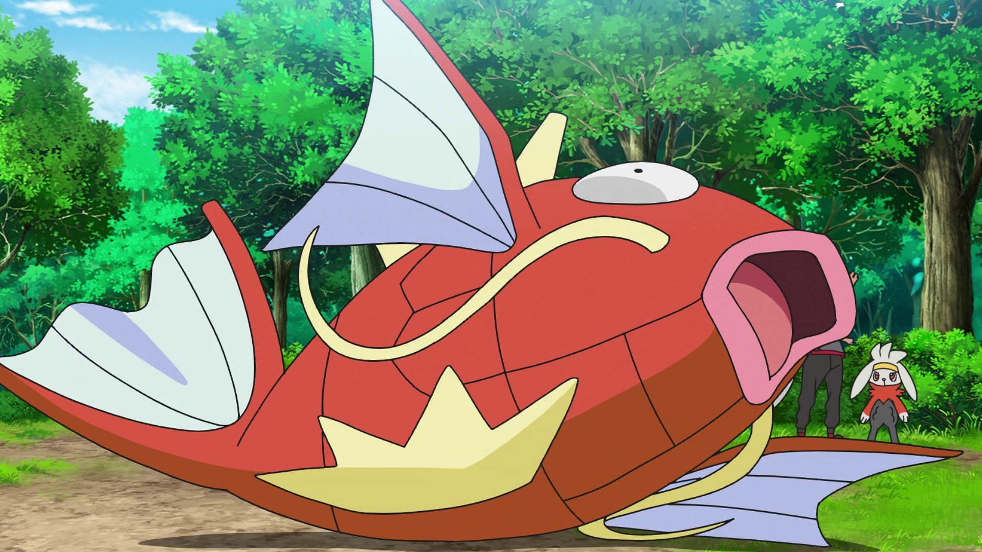 Trainers can get Magikarp through Field Research (Image via The Pokemon Company)