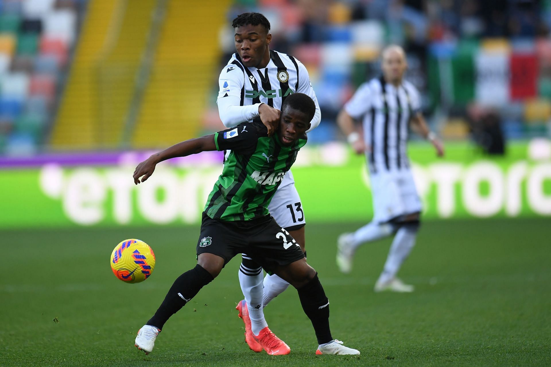 Sassuolo and Udinese lock horns in a Serie A fixture on Saturday