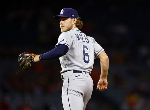 Tampa Bay Rays shortstop Taylor Walls threw some shade at the New York Yankees during Sunday afternoon's game at Tropicana Field.