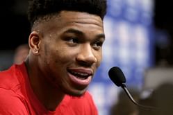 "Is it $20,000?... I’ll save my money; I’ve got to pay for diapers” - Giannis Antetokounmpo gives a hilarious excuse to not comment about referees' performance in Bucks vs Celtics Game 3