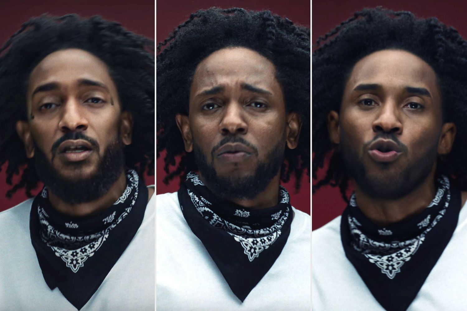 Kendrick Lamar morphed the late Kobe Bryant's face in his new music video [Photo Source: People]