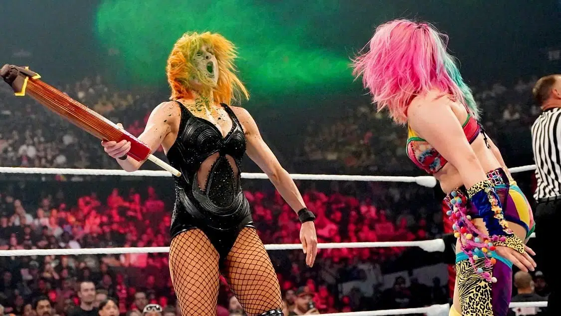 Becky Lynch and Asuka are in the midst of a feud