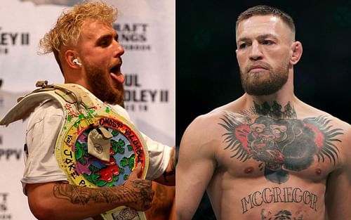 Jake Paul (left) and Conor McGregor (right)