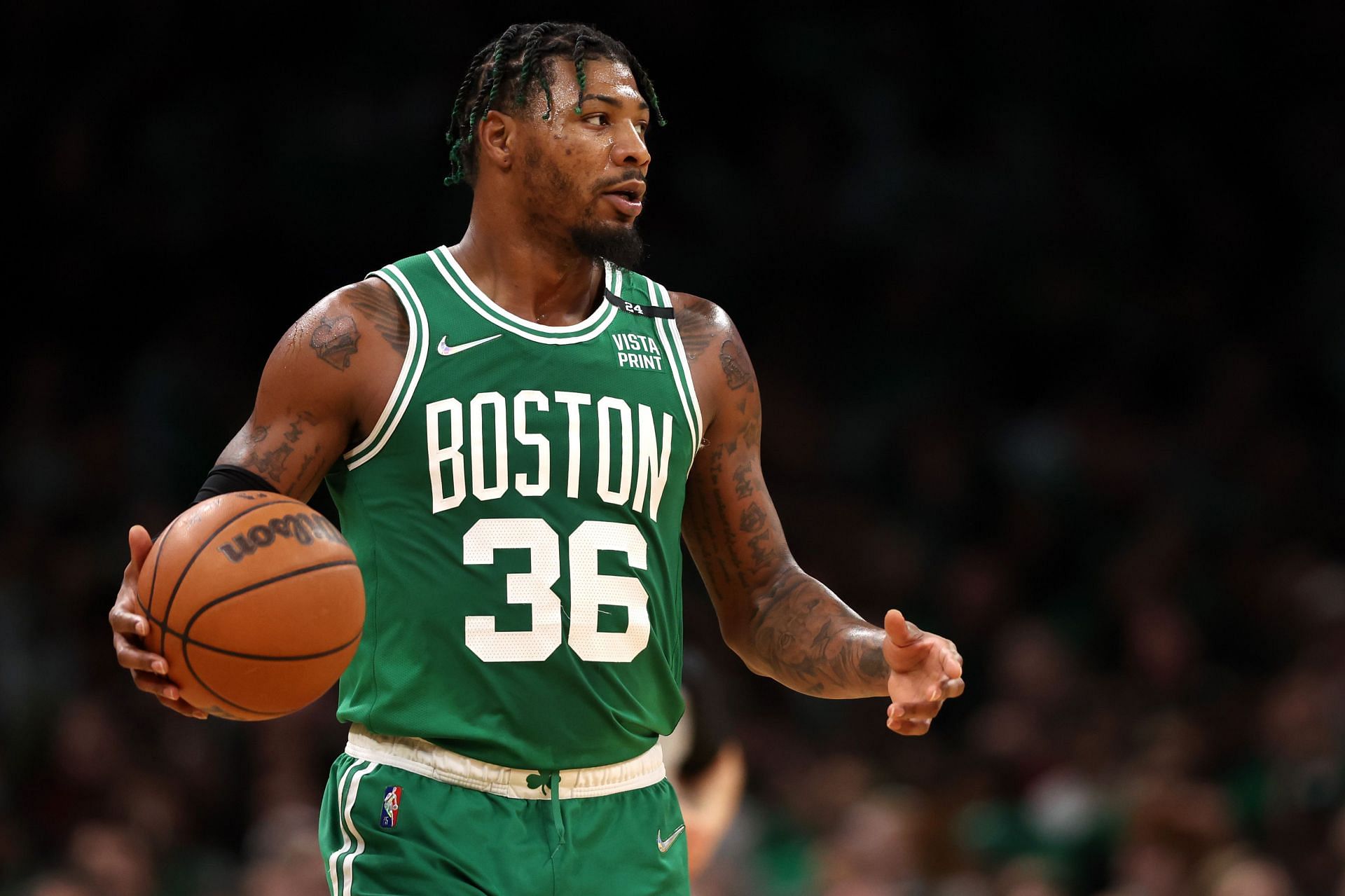 With his expected return tonight, Marcus Smart is the player to watch tonight.