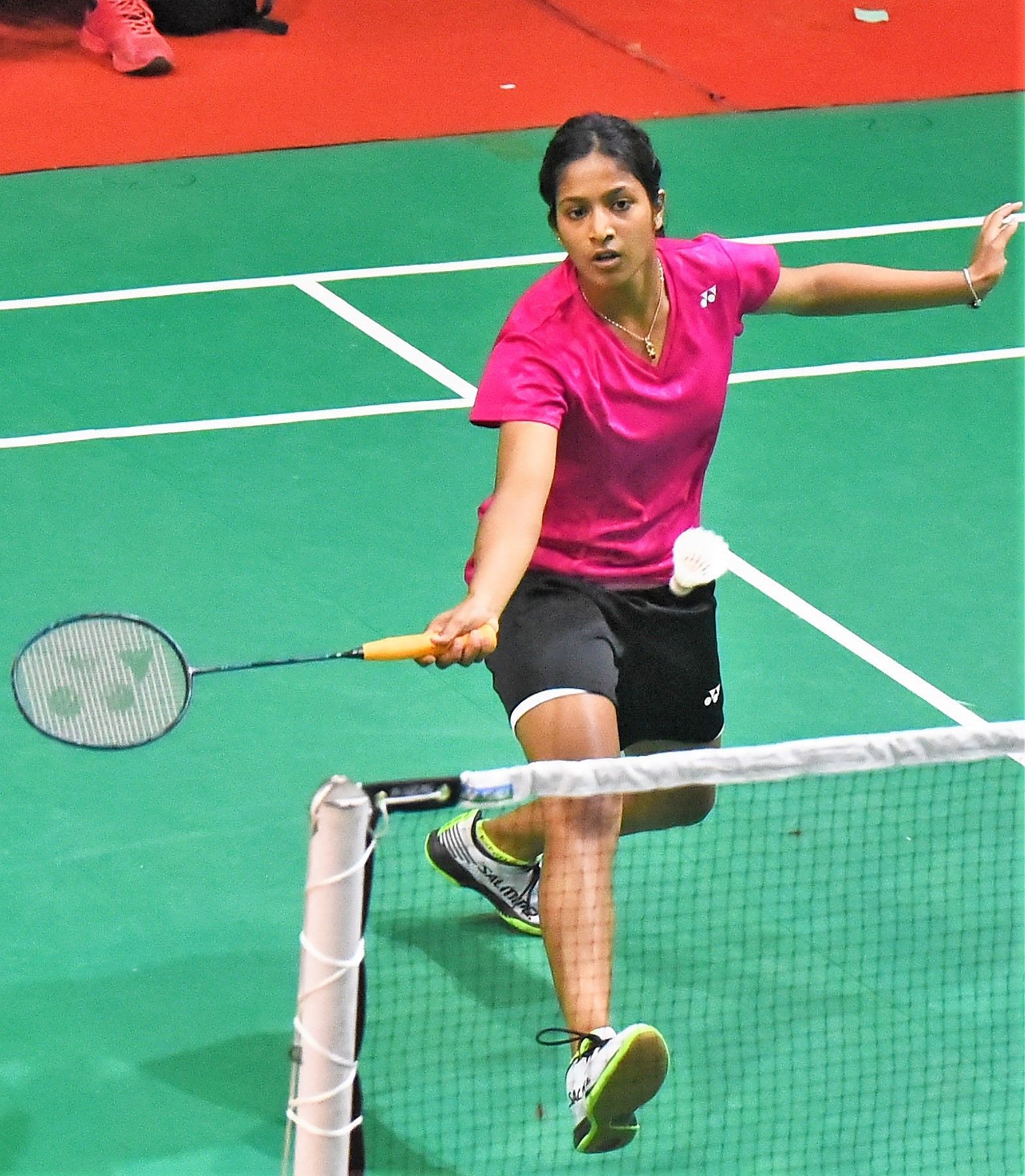 Young Indian badminton player Gayatri Gopichand. (PC: BAI)