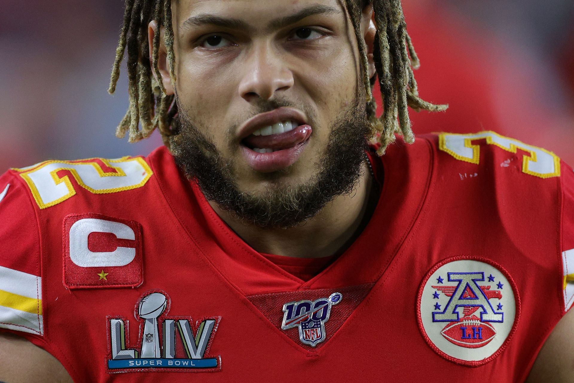 Safety Tyrann Mathieu with the Kansas City Chiefs in 2021