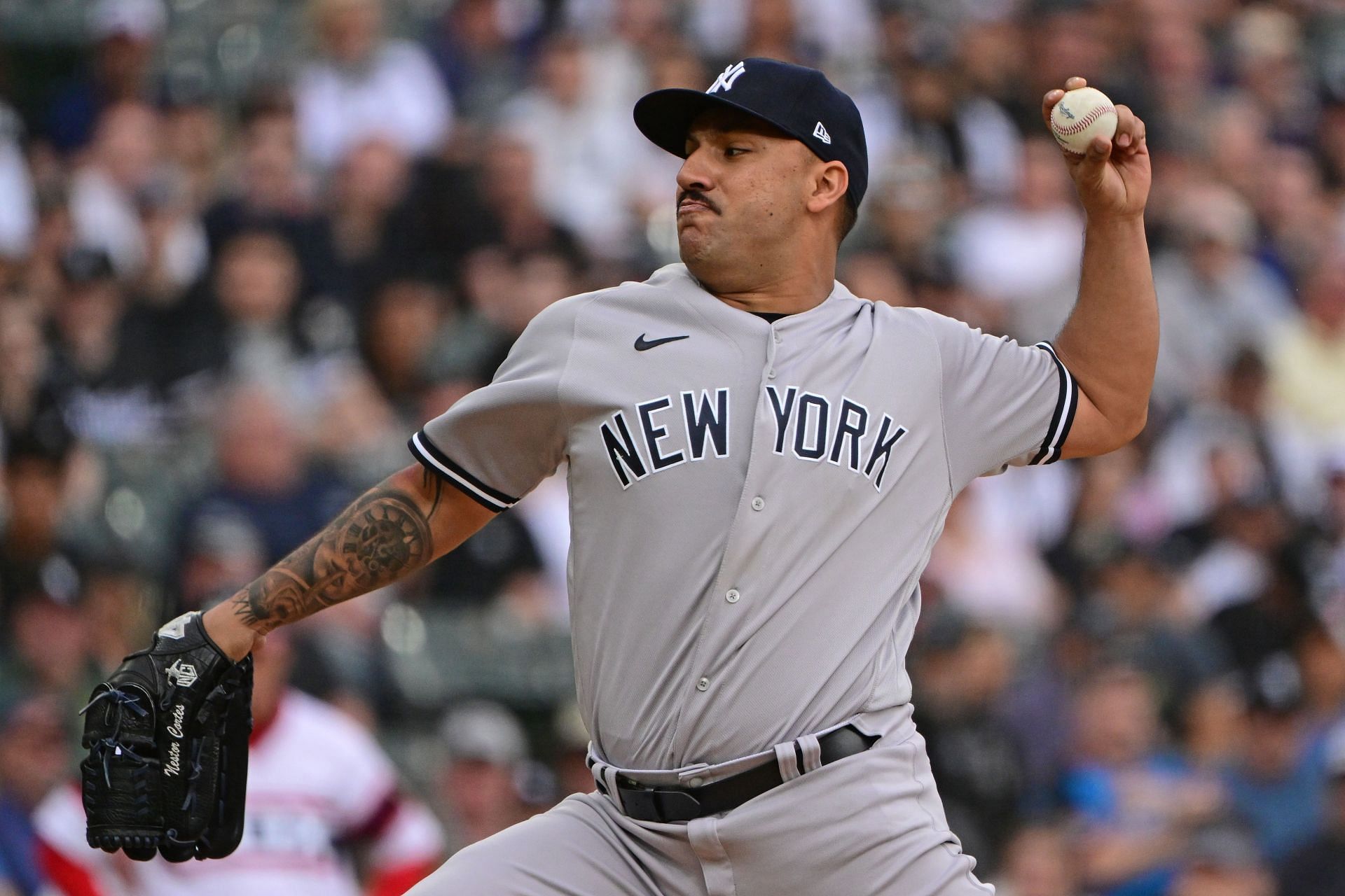 New York Yankees pitcher Cortes pitched eight innings and allowed only one run against the White Sox on Sunday. Following the game, some offensive old tweets resurfaced.