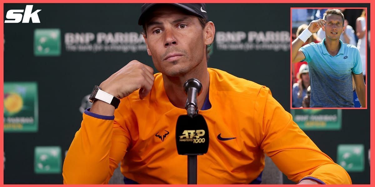 Sergiy Stakhovsky [inset] has spoken out against Rafael Nadal.