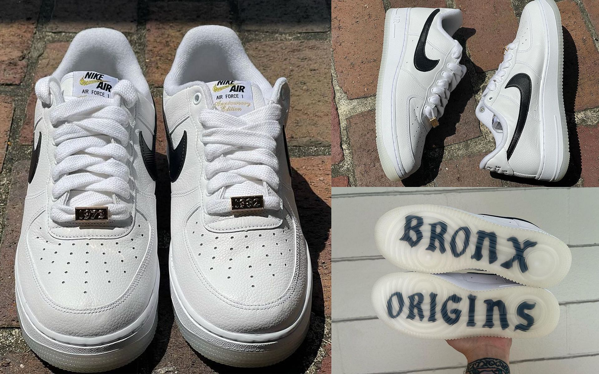 Nike Air Force 1 Bronx Origins (Image via @teddysoles/ Instagram)