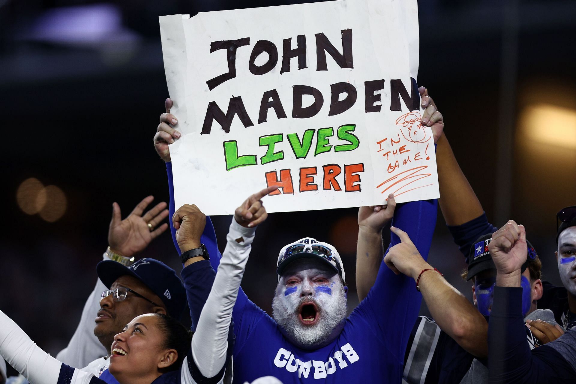 Fans remember John Madden after his passing last year