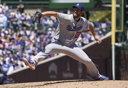 Kershaw is making his sixth start of the season tonight for the Los Angeles Dodgers.