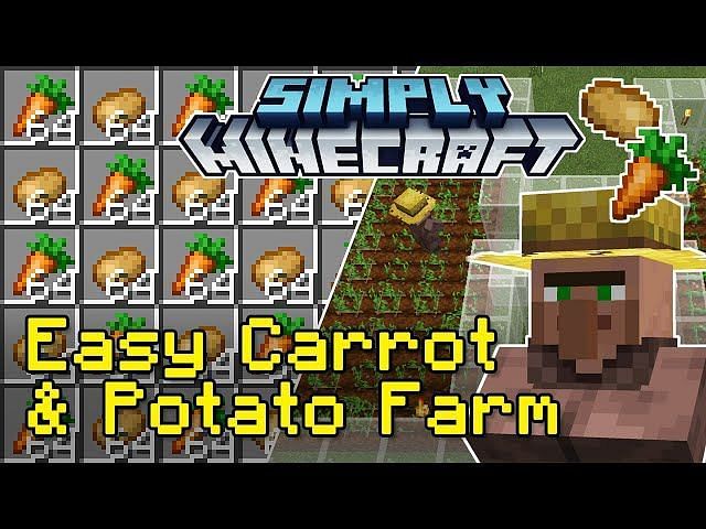 How to build an automatic crop farm in Minecraft