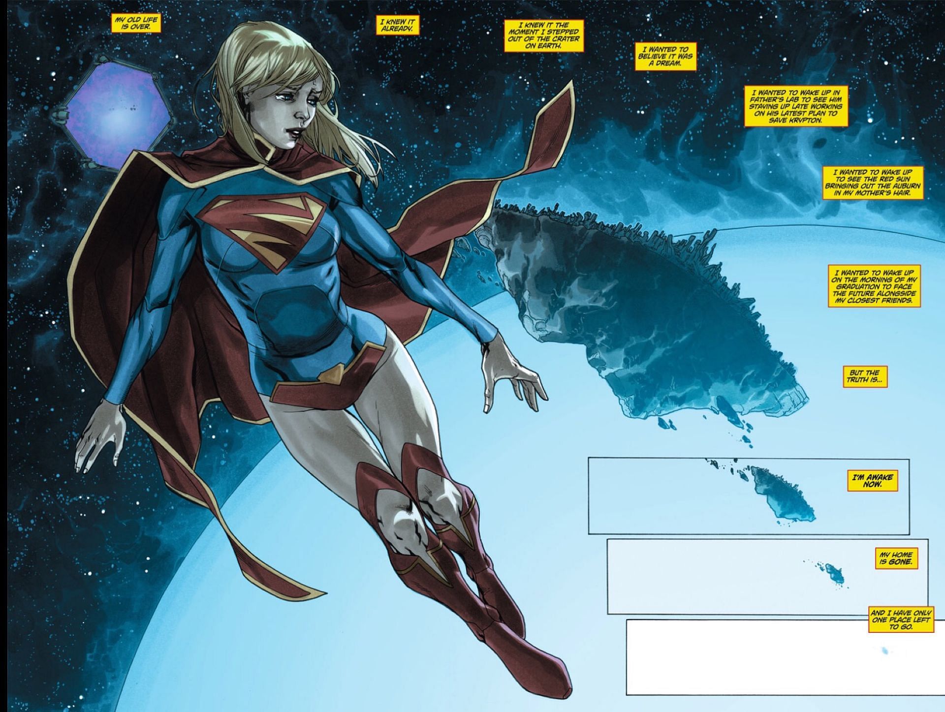Argo City is Supergirl&#039;s home city (Image via DC)