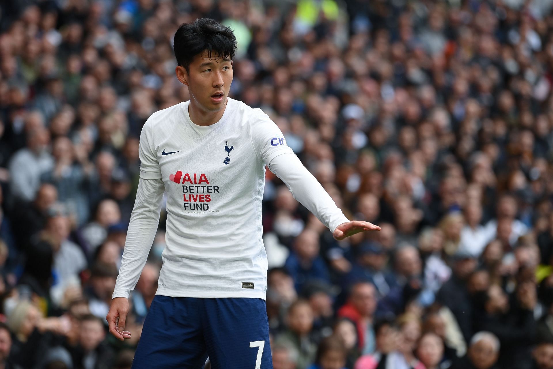 Son has scored 20 league goals this season