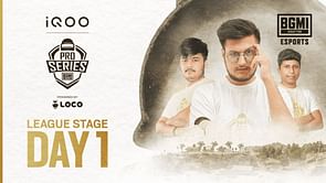 BMPS Season 1 League Stage Day 1: BGMI teams, map order, schedule, and when and where to watch