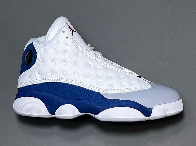 blue and white jordans new release