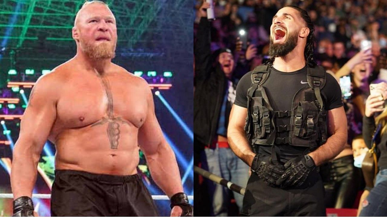 WWE सुपरस्टार्स ब्रॉक लैसनर और सैथ रॉलिंस के बीच जरूर फिउड होना चाहिए