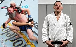 Nate Diaz claims he would choke out Charles Oliveira "easy"