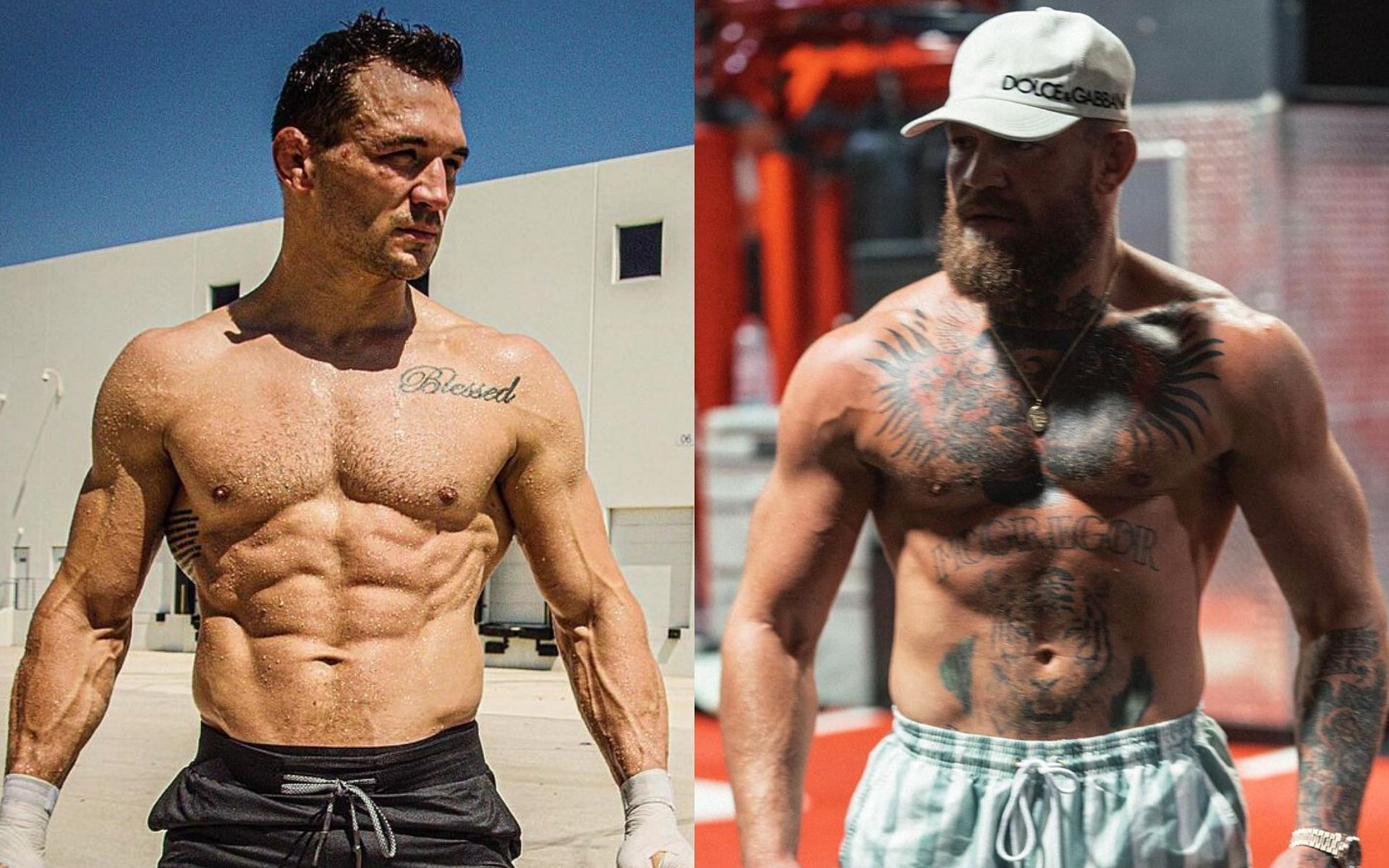 Michael Chandler (left), Conor McGregor (right) [Images courtesy: @mikechandlermma and @thenotoriousmma via Instagram]