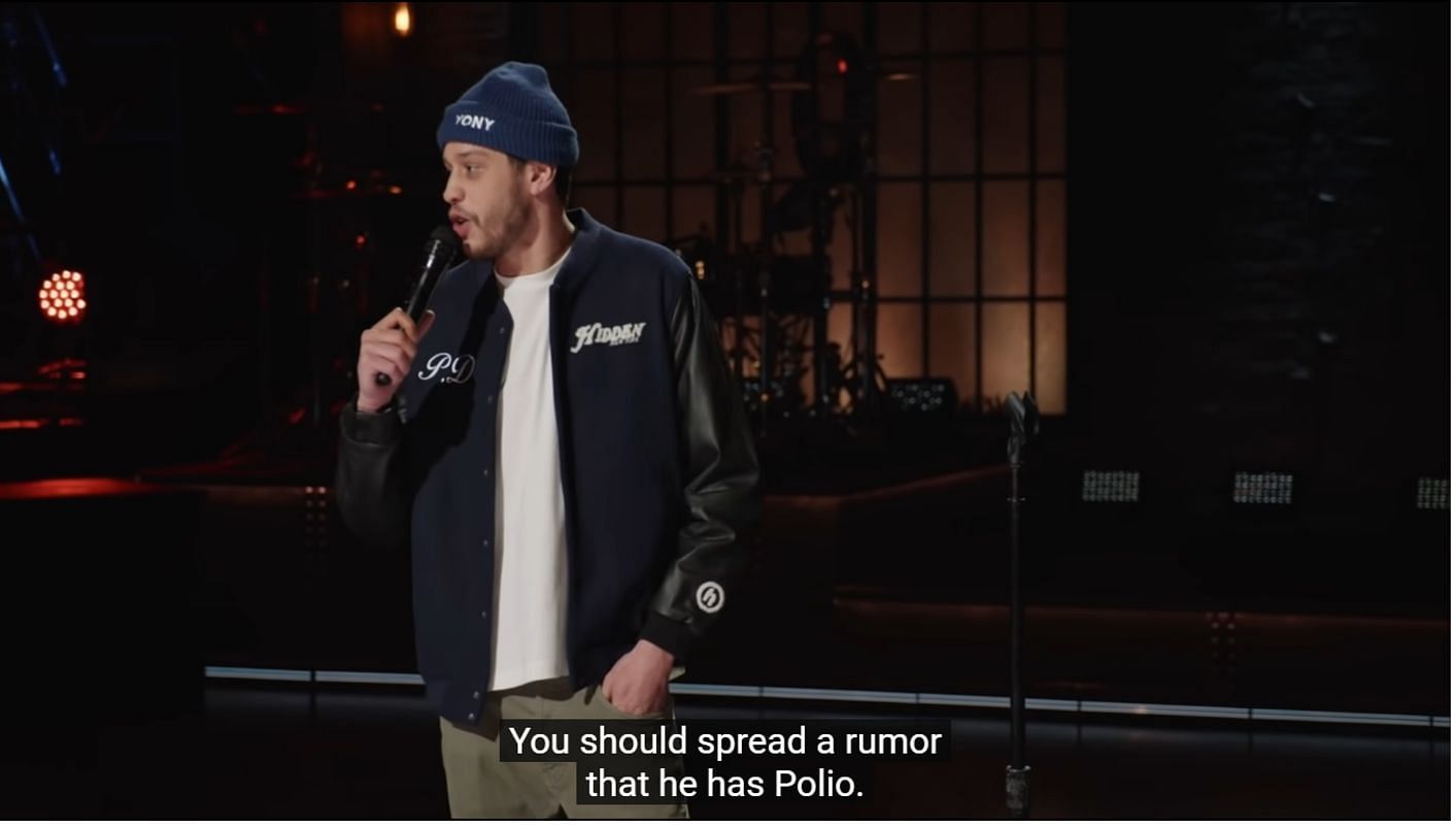 Pete Davidson talks about John Mulaney&#039;s advice (Image via Netlfix is a Joke/YouTube)