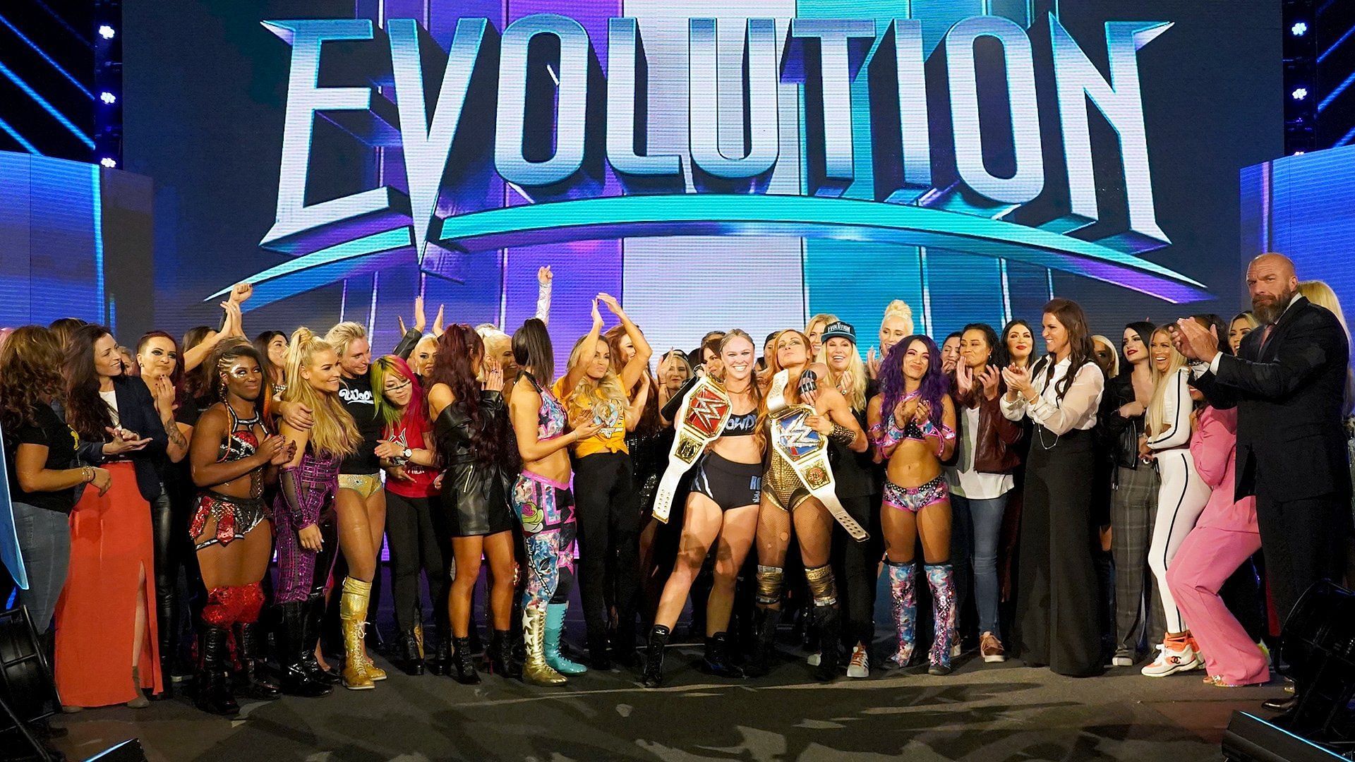 The all women&#039;s Evolution event.